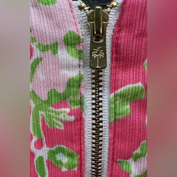 Lilly Pulitzer Cathy Shift Dress in Flamingo Pink Lace Eyelet Summer - Picture 9 of 12